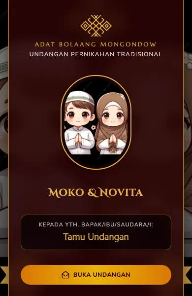 Bolaang Mongondow (Tradisional)